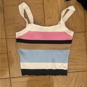Z Supply Multicolor Striped Tank Top